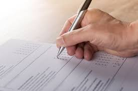 student at work